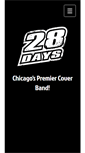 Mobile Screenshot of 28daysband.com